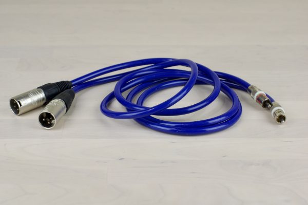 The Chord Company Chameleon Silver Plus RCA to XLR Stereo Pair 1m