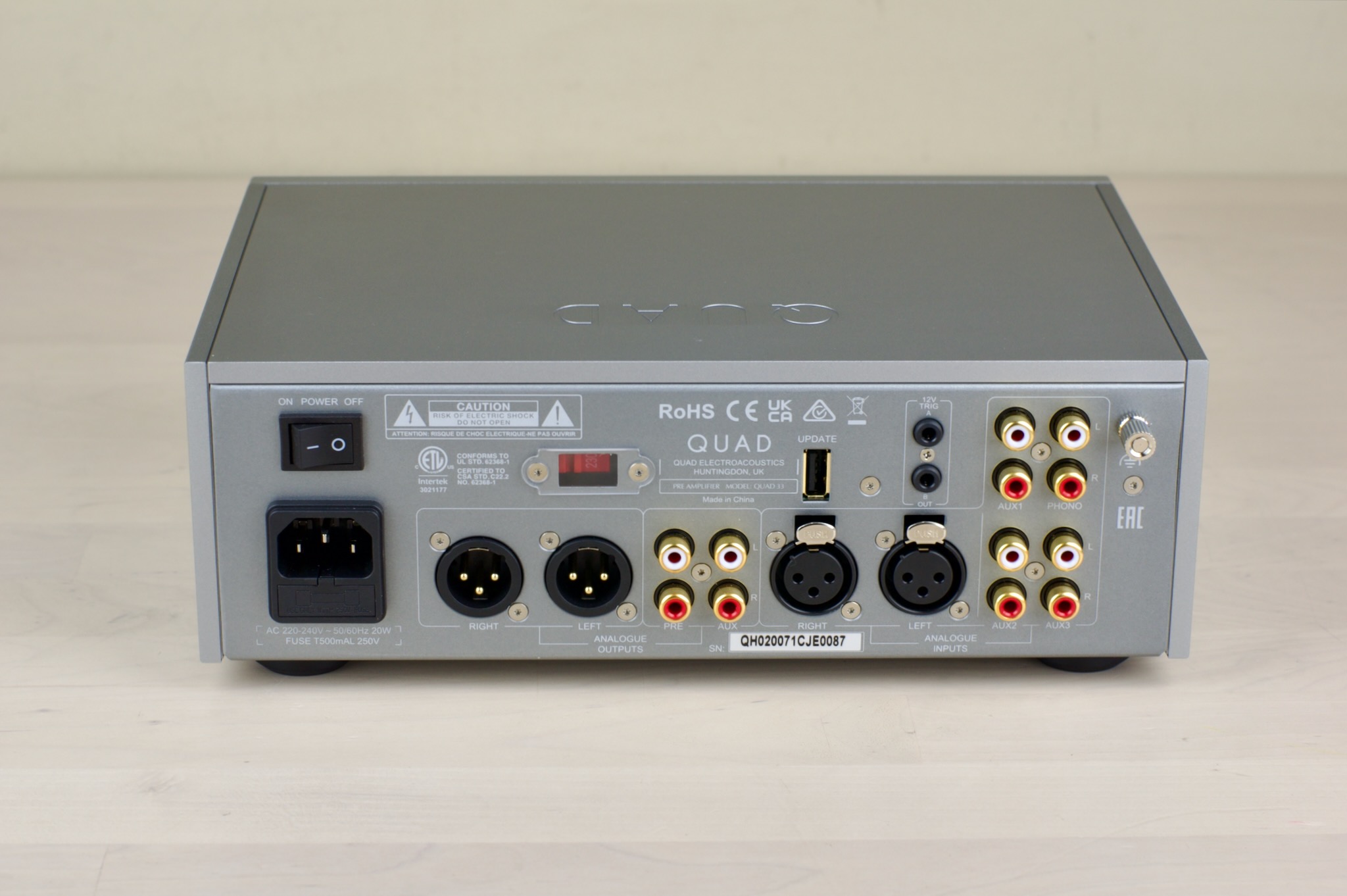 QUAD 33 Preamplifier - lightly used - Image 3