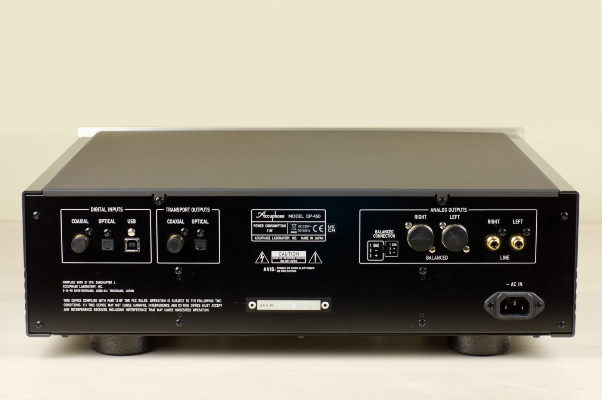 Accuphase DP-450 DAC with disc player - ex demonstration - Image 3